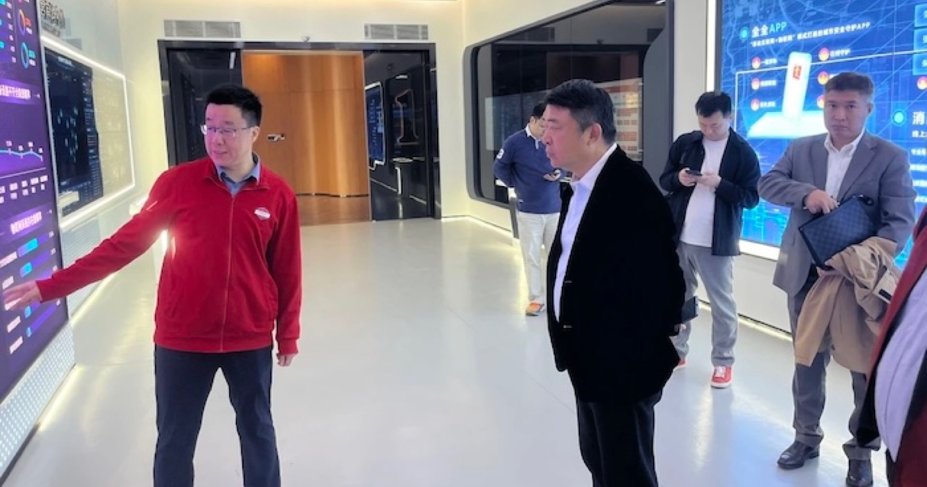 攜手中消在線，共繪智慧消防新藍(lán)圖